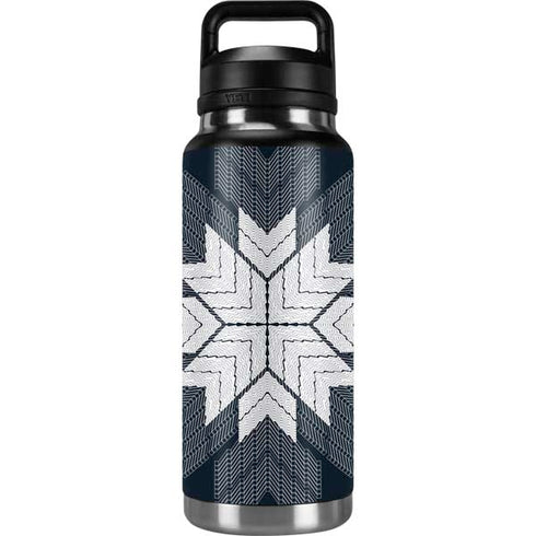 NYC Symmetric Flower YETI Rambler 36oz Bottle Skin