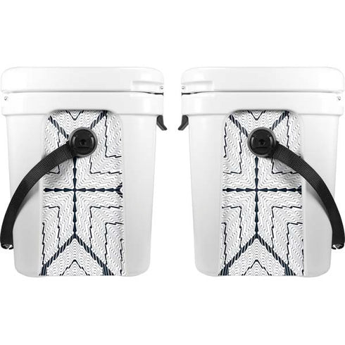 NYC Symmetric Flower YETI Roadie 24 Hard Cooler Skin