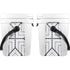 NYC Symmetric Flower YETI Roadie 24 Hard Cooler Skin