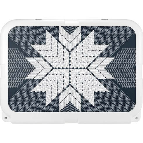 NYC Symmetric Flower YETI Tundra 35 Hard Cooler Skin