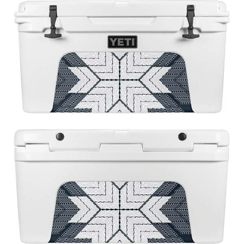 NYC Symmetric Flower YETI Tundra 75 Hard Cooler Skin