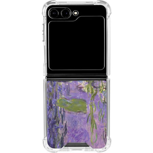 Nympheas, 1916-19 by Monet Galaxy Z Flip5 5G Clear Case