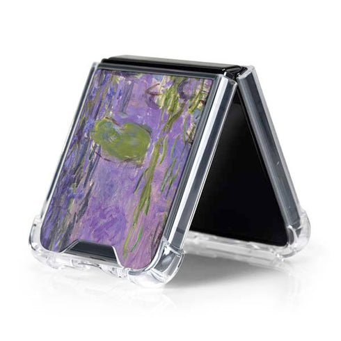 Nympheas, 1916-19 by Monet Galaxy Z Flip5 5G Clear Case