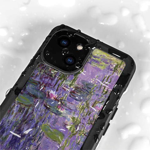 Nympheas, 1916-19 by Monet iPhone 15 Waterproof Case