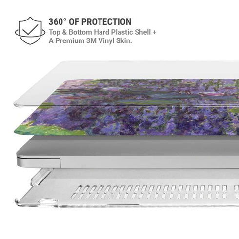 Nympheas, 1916-19 by Monet MacBook Air 15in (2023-2025) Case plus Skin