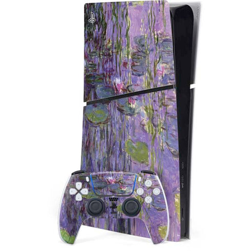 Nympheas, 1916-19 by Monet PS5 Slim Digital Edition Bundle Skin