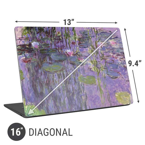 Claude Monet Nympheas, 1916-19 Universal Laptop 16in (13 x 9.4in) Skin