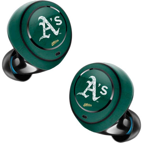 MLB Oakland Athletics - Solid Distressed Amazon Echo Buds Skin
