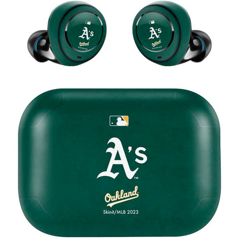 MLB Oakland Athletics - Solid Distressed Amazon Echo Buds Skin