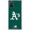 MLB Oakland Athletics - Solid Distressed Galaxy A51 5G Clear Case