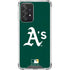 MLB Oakland Athletics - Solid Distressed Galaxy A52 5G Clear Case