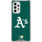 MLB Oakland Athletics - Solid Distressed Galaxy A53 5G Clear Case