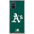 MLB Oakland Athletics - Solid Distressed Galaxy A71 5G Clear Case