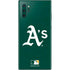 MLB Oakland Athletics - Solid Distressed Galaxy Note 10 Plus Skin