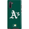 MLB Oakland Athletics - Solid Distressed Galaxy Note 10 Pro Case