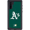 MLB Oakland Athletics - Solid Distressed Galaxy Note 10 Waterproof Case