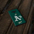MLB Oakland Athletics - Solid Distressed Galaxy Note 9 Skin