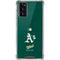 MLB Oakland Athletics - Solid Distressed Galaxy Note20 5G Clear Case