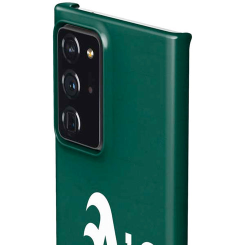 MLB Oakland Athletics - Solid Distressed Galaxy Note20 Ultra 5G Lite Case