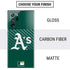 MLB Oakland Athletics - Solid Distressed Galaxy Note20 Ultra 5G Skin