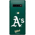 MLB Oakland Athletics - Solid Distressed Galaxy S10 Plus Skin