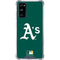 MLB Oakland Athletics - Solid Distressed Galaxy S20 FE Clear Case