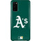MLB Oakland Athletics - Solid Distressed Galaxy S20 Lite Case
