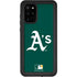 MLB Oakland Athletics - Solid Distressed Galaxy S20 Plus Waterproof Case