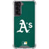 MLB Oakland Athletics - Solid Distressed Galaxy S21 5G Clear Case