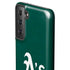 MLB Oakland Athletics - Solid Distressed Galaxy S21 FE Pro Case