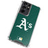 MLB Oakland Athletics - Solid Distressed Galaxy S21 Ultra 5G Clear Case