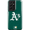 MLB Oakland Athletics - Solid Distressed Galaxy S21 Ultra 5G Pro Case