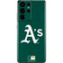 MLB Oakland Athletics - Solid Distressed Galaxy S21 Ultra 5G Skin