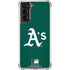 MLB Oakland Athletics - Solid Distressed Galaxy S22 Clear Case