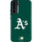MLB Oakland Athletics - Solid Distressed Galaxy S22 Plus Pro Case