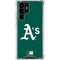 MLB Oakland Athletics - Solid Distressed Galaxy S22 Ultra Clear Case
