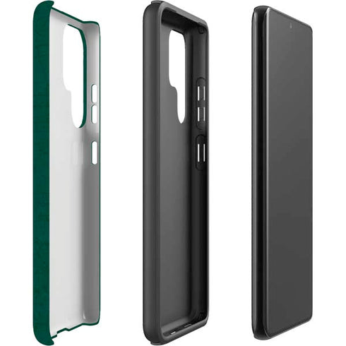 MLB Oakland Athletics - Solid Distressed Galaxy S22 Ultra Pro Case