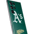MLB Oakland Athletics - Solid Distressed Galaxy S22 Ultra Skin