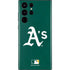 MLB Oakland Athletics - Solid Distressed Galaxy S22 Ultra Skin