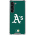 MLB Oakland Athletics - Solid Distressed Galaxy S23 Clear Case
