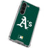 MLB Oakland Athletics - Solid Distressed Galaxy S23 Clear Case