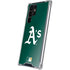 MLB Oakland Athletics - Solid Distressed Galaxy S24 Ultra Clear Case