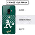 MLB Oakland Athletics - Solid Distressed Galaxy S9 Skin