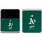 MLB Oakland Athletics - Solid Distressed Galaxy Z Flip4 5G Skin