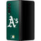 MLB Oakland Athletics - Solid Distressed Galaxy Z Fold3 5G Skin