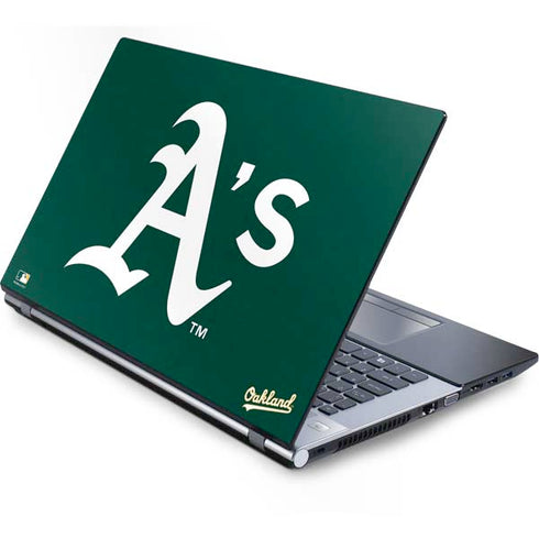 MLB Oakland Athletics - Solid Distressed Generic Laptop Skin