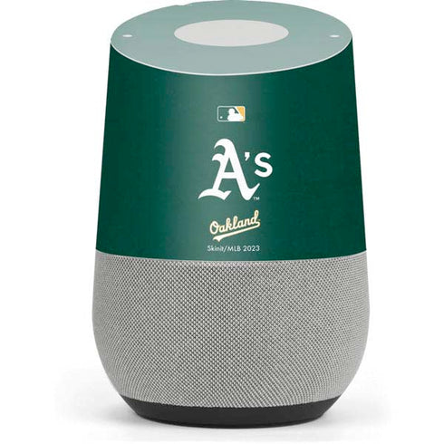 MLB Oakland Athletics - Solid Distressed Google Home Skin