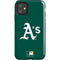 MLB Oakland Athletics - Solid Distressed iPhone 11 Impact Case