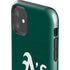MLB Oakland Athletics - Solid Distressed iPhone 11 Impact Case