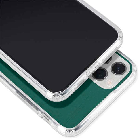 MLB Oakland Athletics - Solid Distressed iPhone 11 Pro Clear Case
